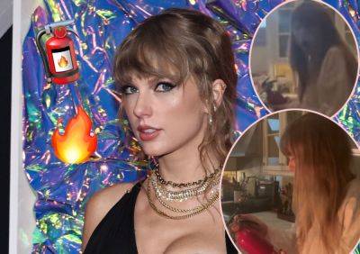 OMG Taylor Swift Fighting That Fire Was CAUGHT ON VIDEO -- And She Was SO SCARED!!! Watch! - perezhilton.com
