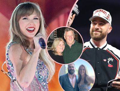 Family Reunion! Travis Kelce Hangs With Taylor Swift's Parents At London Eras Show While Jason & Kylie Have The Time Of Their Lives! - perezhilton.com - London - county Travis - Philadelphia, county Eagle - county Eagle - Kansas City