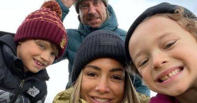 Frankie Bridge shares snap of rarely-seen son Carter, 8, as he sweetly debuts hair transformation - www.ok.co.uk