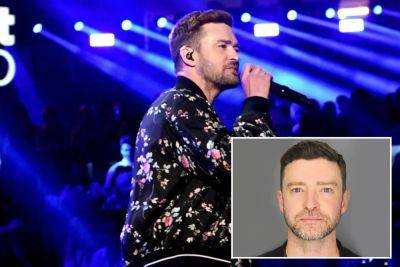 Video emerges of Justin Timberlake looking red-eyed during concert last month - nypost.com - Las Vegas - city Sin - county Hampton