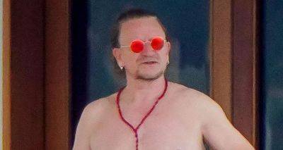 Bono Goes Shirtless on Yacht Vacation in Saint-Tropez - www.justjared.com - Las Vegas