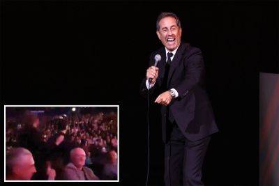 Jerry Seinfeld’s brutal comeback as anti-Israel hecklers crash another show on Australian tour from hell - nypost.com - Australia - USA - Israel - Palestine