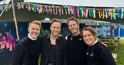 Olly Murs pays tribute to Take That after final show together - 'I'm off to spend time with my girlies' - www.ok.co.uk