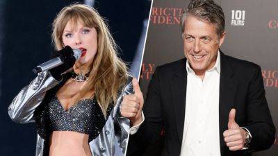 Hugh Grant Praises Taylor Swift & “Gigantic Boyfriend” Travis Kelce After Attending Eras Tour: “You Have An Incredible Show” - deadline.com - Ireland - county Swift - Charlotte - Kansas City