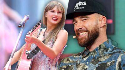 Travis Kelce Joins Taylor Swift On The Eras Tour Stage In Surprise Appearance On Night 3 Of London Shows - deadline.com - Italy - Ireland - Germany - Switzerland - county Swift - Charlotte - city Amsterdam - Kansas City