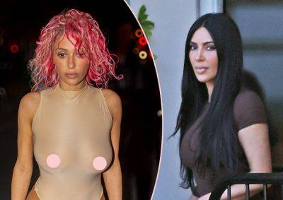 Kim Kardashian Caught Looking Like Bianca Censori Again! - perezhilton.com