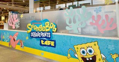 Primark opens SpongeBob SquarePants café inside Trafford store - www.manchestereveningnews.co.uk - Manchester - Birmingham - city Sandwich