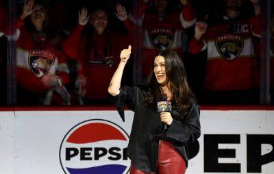 Watch Alanis Morissette sing national anthems at Stanley Cup final, team up with daughter for ‘Ironic’ - www.nme.com - USA - Florida - Canada - Nashville - city Charlotte