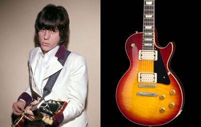 Gibson announce Jeff Beck ‘YardBurst’ 1959 Les Paul Standard custom guitar - www.nme.com - city Sandra