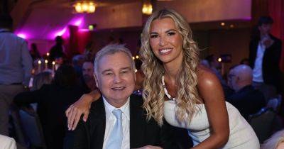 Eamonn Holmes seen in wheelchair after Ruth Langsford split as he poses with Christine McGuinness at Tric Awards - www.ok.co.uk - London