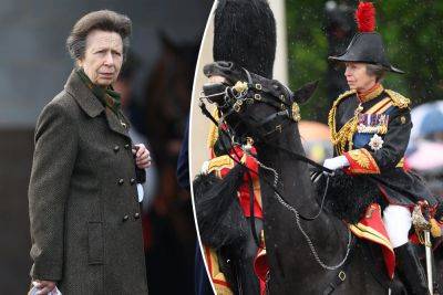 Princess Anne suffering memory loss after sustaining horse-related head injury: report - nypost.com - Britain - Canada