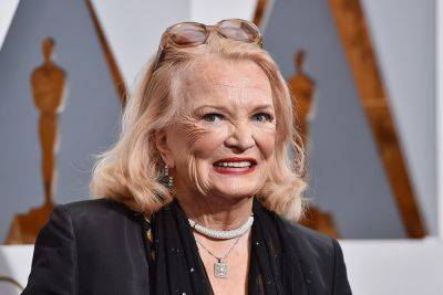 Gena Rowlands Has Alzheimer’s Disease, Says Her Son and ‘The Notebook’ Director Nick Cassavetes - variety.com