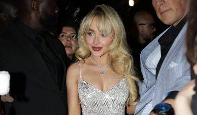 Sabrina Carpenter Wore a Dress Previously Worn by Madonna for Night Out in Paris! - www.justjared.com - France