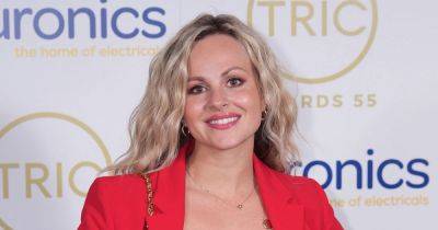Coronation Street's Tina O'Brien rocks red as she joins soap icons at awards bash with big news - www.manchestereveningnews.co.uk - London