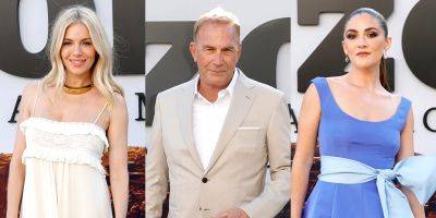 Kevin Costner, Sienna Miller, & 'Horizon' Movie Cast Attend L.A. Premiere - Red Carpet Photos Revealed! - www.justjared.com - Los Angeles - USA - city Santoni