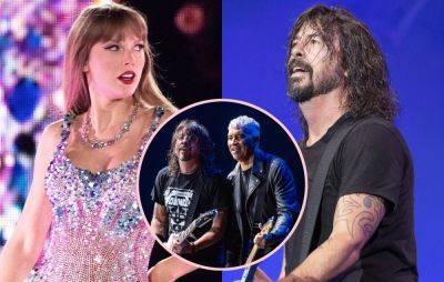 Foo Fighters Guitarist Was At Taylor Swift's London Eras Tour Show Hours Before Dave Grohl's Dig! - perezhilton.com - London