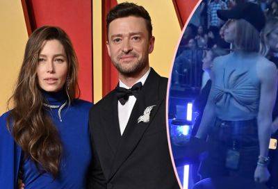 Jessica Biel Shows Support For Justin Timberlake At NYC Concert After His DWI Arrest! - perezhilton.com - New York - USA - Chicago - city Sag Harbor