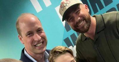 Taylor Swift's boyfriend Travis Kelce praises Prince William's parenting style as he details royal meeting - www.ok.co.uk - USA - Taylor - Charlotte - George