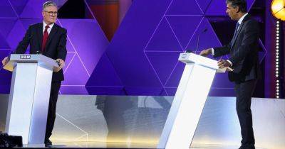Who won the BBC leader's debate? Poll shows whether Rishi Sunak or Keir Starmer came out on top - www.manchestereveningnews.co.uk