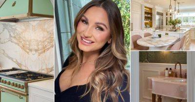 Samantha Faiers' reveals epic makeover at £2.2m marble mansion - as fans all say the same thing about her bright green oven - www.ok.co.uk - Britain
