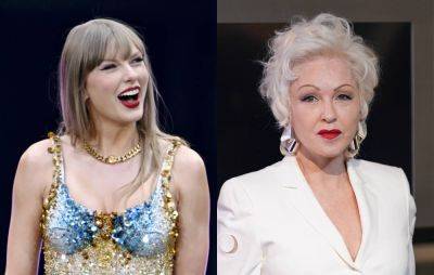 Cyndi Lauper “proud” of Taylor Swift’s songwriting - www.nme.com