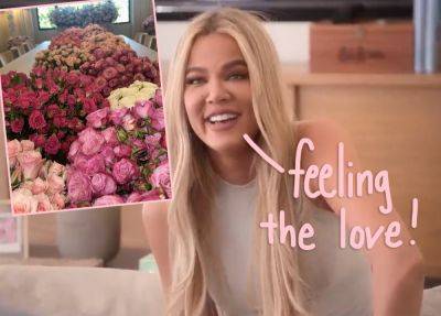 Khloé Kardashian Gets Over 100 Flower Bouquets For Her 40th BDay! Can You Guess Who From?? - perezhilton.com - USA
