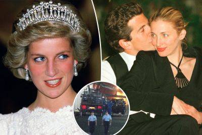 Princess Diana’s death haunted JFK Jr.’s wife Carolyn Bessette-Kennedy before couple’s tragic plane crash, book reveals - nypost.com - London