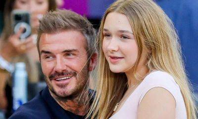 David Beckham and his daughter Harper hug as they watch Inter Miami match - us.hola.com - Miami - county St. Louis - county Harper - county Lauderdale - county Union