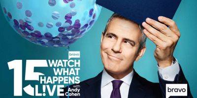'Watch What Happens Live' 15th Anniversary Special - Guest Lineup Revealed! - www.justjared.com - Atlanta - New Jersey