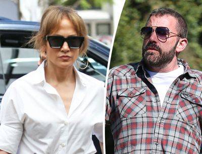 Jennifer Lopez Seen Looking Tense AF After Ben Affleck Moves Out -- As Sources Suggest There's A 'Twist' To Their Recent Meetings! - perezhilton.com - Beverly Hills