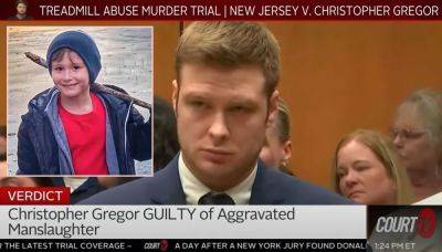 Dad Who Forced Son Onto Treadmill Found Guilty For Boy's Death - perezhilton.com - New Jersey - county Ocean