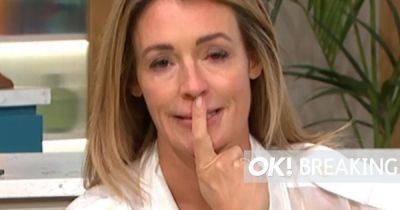 Cat Deeley breaks down in tears on This Morning and is comforted by Ben Shephard - www.ok.co.uk