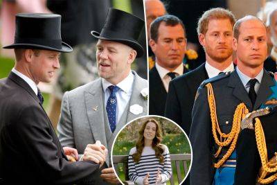 Prince William leaning on his ‘replacement’ brothers, new ‘inner circle’ amid Kate Middleton’s cancer battle: report - nypost.com - USA