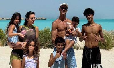 Georgina Rodríguez and Cristiano Ronaldo return to one of their favorite destinations with their family - us.hola.com