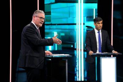 General Election Debate Ratings Revealed: Rishi Sunak & Keir Starmer’s Face-Off Watched By Less Than 5M - deadline.com - Britain