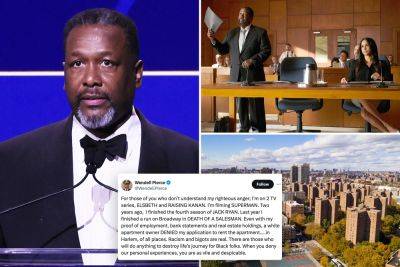 ‘Suits’ star Wendell Pierce claims he was denied housing in Harlem over race: ‘Vile and despicable’ - nypost.com - USA - city Harlem