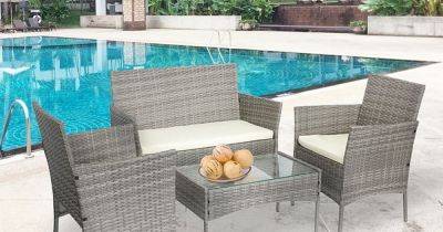 Wowcher's £199 four seater garden patio set sees major discount to under £99 - www.dailyrecord.co.uk - Scotland