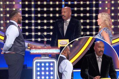 ‘Family Feud’ contestant’s gross ‘sexy dreams’ answer leaves Steve Harvey stunned - nypost.com