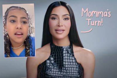 Is Kim Kardashian Trying To Overshadow Her Own Daughter With THIS?? Fans Think So! - perezhilton.com