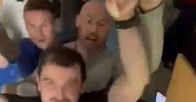 Group including coke dealer and killer caught on camera partying behind bars - www.dailyrecord.co.uk - county Hall - Manchester
