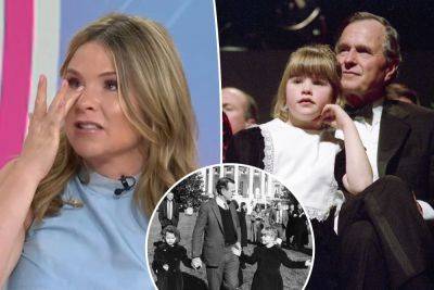 Jenna Bush Hager tearfully recalls advice grandfather George H.W. Bush gave her before he died - nypost.com