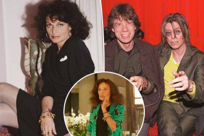 Diane von Furstenberg considered a threesome with Mick Jagger and David Bowie - nypost.com - USA - New York - Germany - Belgium - county Anderson - county Cooper - county Clinton