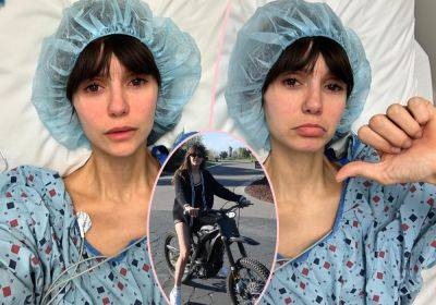 Nina Dobrev Gives Surgery Update From Hospital After Scary Bike Accident! - perezhilton.com