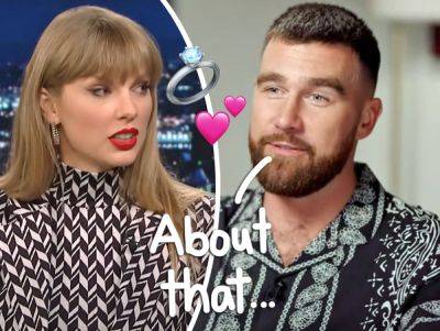 Travis Kelce Dodges Taylor Swift Marriage Talk In GMA Interview -- Because He's Living 'In The Present' - perezhilton.com - Kansas City