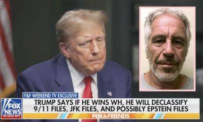 Donald Trump's Accidentally Revealing Answer About Jeffrey Epstein Has Jaws On The Floor! - perezhilton.com