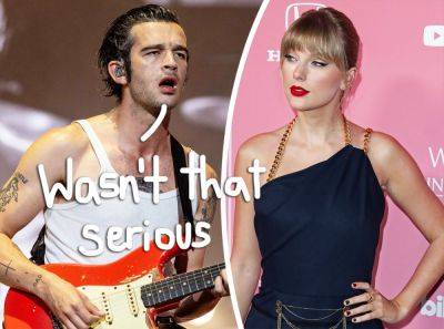 Matty Healy Was 'Completely Blindsided' By Taylor Swift's TTPD -- Because He Didn't Think They Were 'Serious'! - perezhilton.com