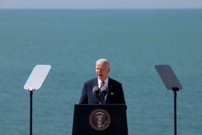 Joe Biden Invokes D-Day Heroism In Speech Calling For Saving Democracy: “They’re Asking Us To Stay True To What America Stands For” - deadline.com - New York - USA - city Phoenix - Soviet Union