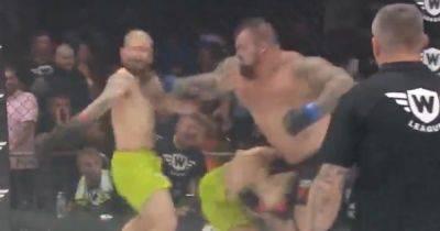 Eddie Hall KOs two brothers in one round in outrageous MMA debut - www.manchestereveningnews.co.uk - Britain