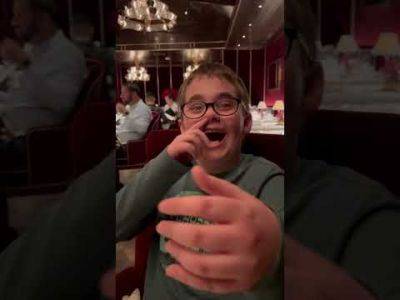 My Son And I Play This Silly Game Where We Mimic Each Other When We’re At A Restaurant And… - perezhilton.com