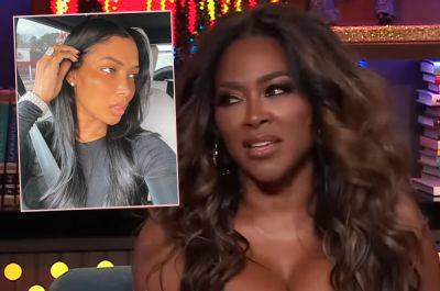 Kenya Moore Allegedly Shared Explicit Posters Of Newcomer Brittany Eady At Her Party! Details About The Nasty RHOA Feud! Plus Their Reactions! - perezhilton.com - Atlanta - Kenya